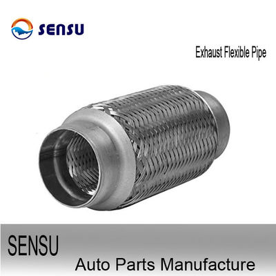 51mm*303mm Stainless Steel Exhaust Flex Pipe For Universal Car Abrasion Proof