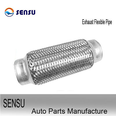 51mm*200mm Stainless Steel Exhaust Flex Pipe With Interlock Liner