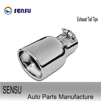 2.25'' Inlet 3.25'' Outlet Exhaust Tail Tips For Toyota BMW Hyundai Honda