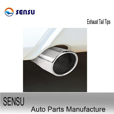 IATF 16949 Certified Universal Exhaust Tail Tips High Temperature Resistant