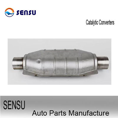 2 Inch Universal Catalytic Converter Oval Catalytic Converter 51mm 2.0L-3.5L