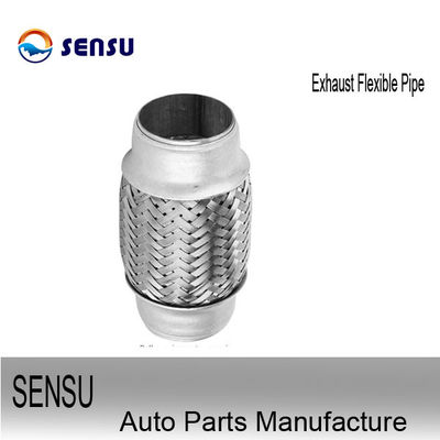 Metal SS304 2.5 Inch Stainless Steel Exhaust Flex Pipe With Interlock