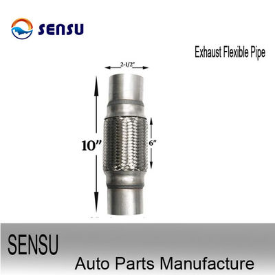 45*102*202mm Stainless Flexible Exhaust Pipe Universal Exhaust Flex Joint IATF16949