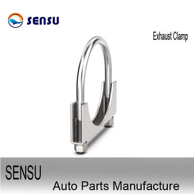 Customized U Fastener Stainless Steel Exhaust Clamps Acid Resistance