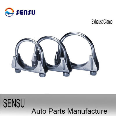Rustproof 102mm Auto Stainless Steel Exhaust Clamps Kits Quick Release U Clamp