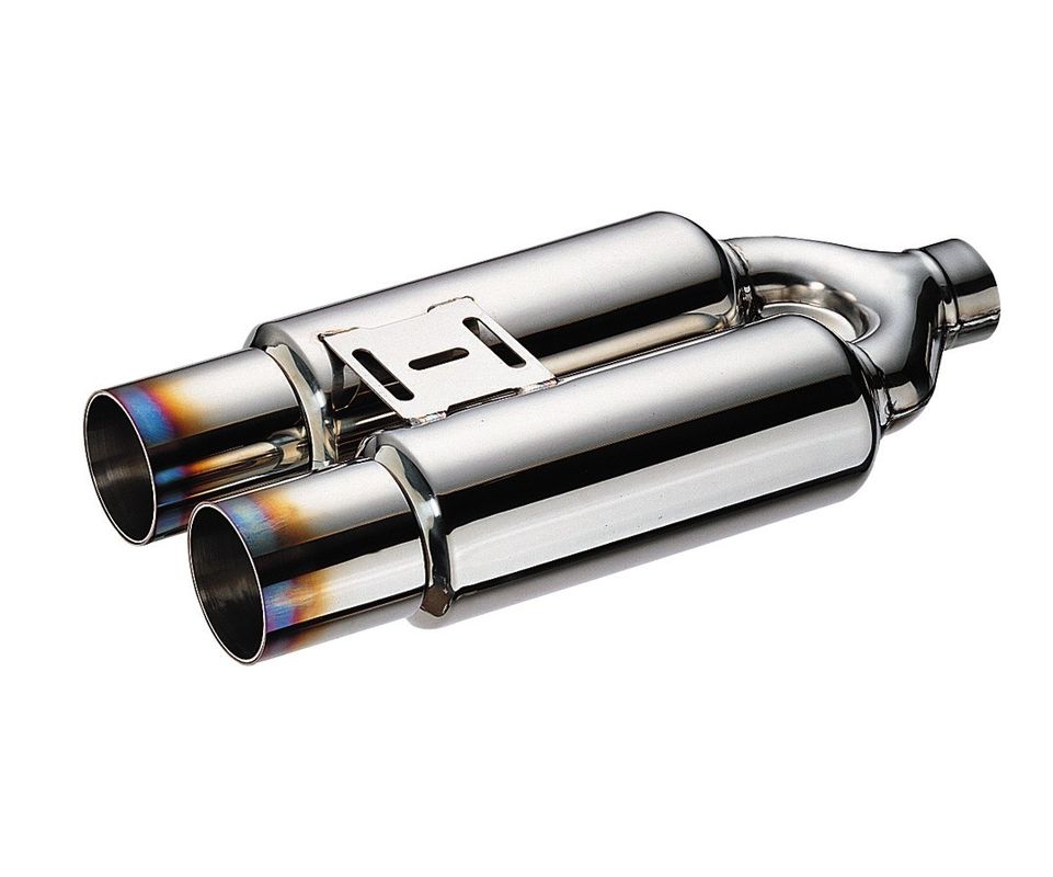 IATF 16949 Exhaust System Muffler 2 Inch Stainless Steel Muffler Reducing Noise
