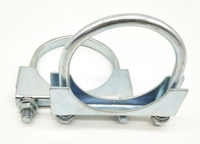 High Performance Standard Exhaust Clamp SS304 5 Inch U Bolt Muffler Clamp
