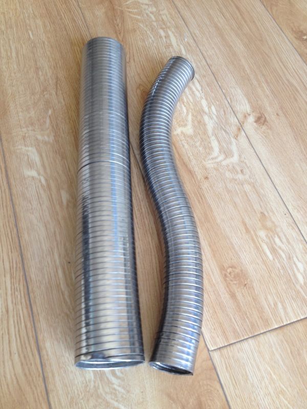 Audi Exhaust Interlock Flex Pipe Stainless Steel Flexible Exhaust Pipe 45mm