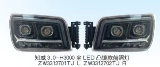 15207137 15207138 LED Truck Headlights 55W Auto Headlamp 45mm