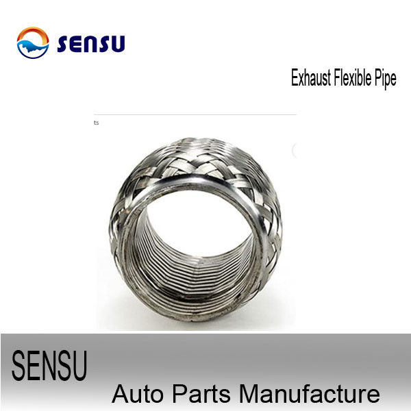 1.5 To 4 Inch Stainless Steel Exhaust Flex Pipe SS201 Reducing Noise