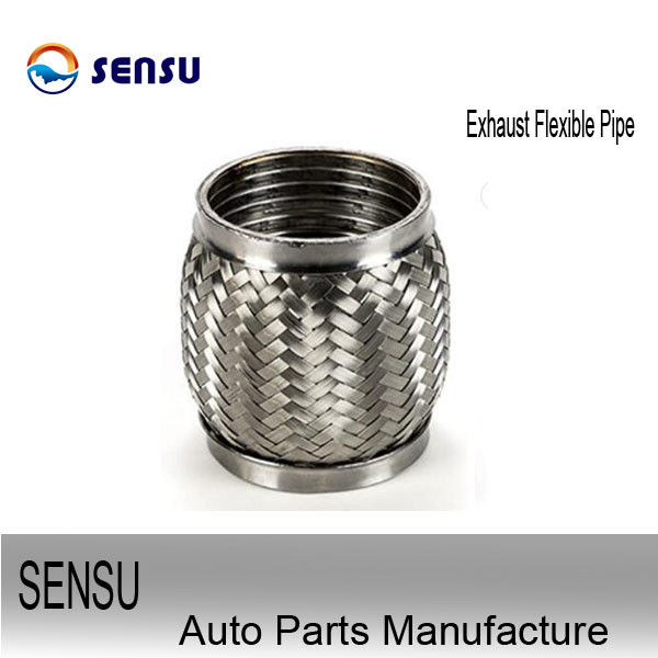 Inside Interlock Light Truck Flex Exhaust Pipe Reduce Noise 51mm*100mm