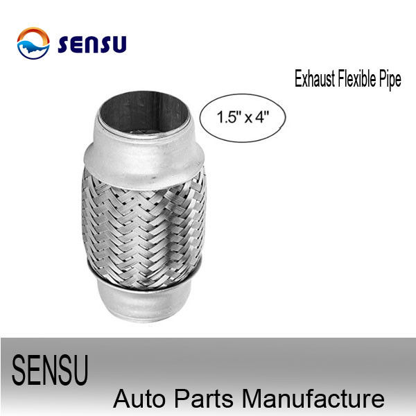 SS304 Universal Exhaust Flex Joint  45mm Heavy Duty Exhaust Flex Pipe