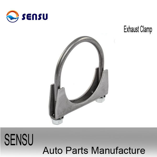 Galvanized ID 51mm Exhaust Clamp U Bolt Pipe Clamp Erosion Resistant