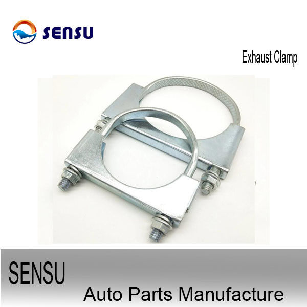High Performance Stainless Steel Exhaust Clamps 64mm ID For Engine Parts