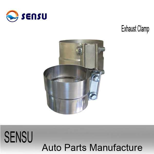28mm-114mm Car Stainless Steel Exhaust Clamps 201SS Easy To Install