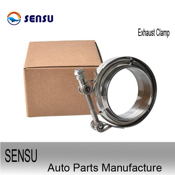 Self Lock SS201 Car Exhaust Pipe Clamps Turbo Clamps 4 Inch Sample Avaliable