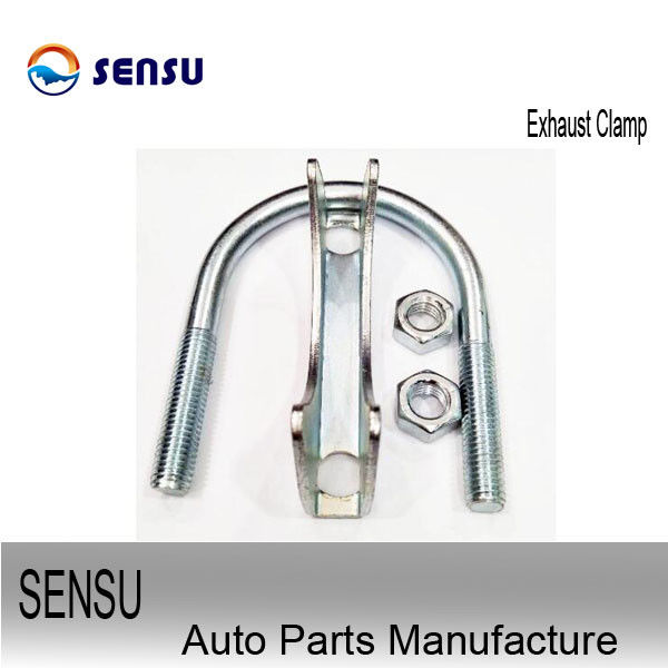 Customizable 4 Inch Stainless Steel Exhaust Clamps U Bolt  ID 102.4mm