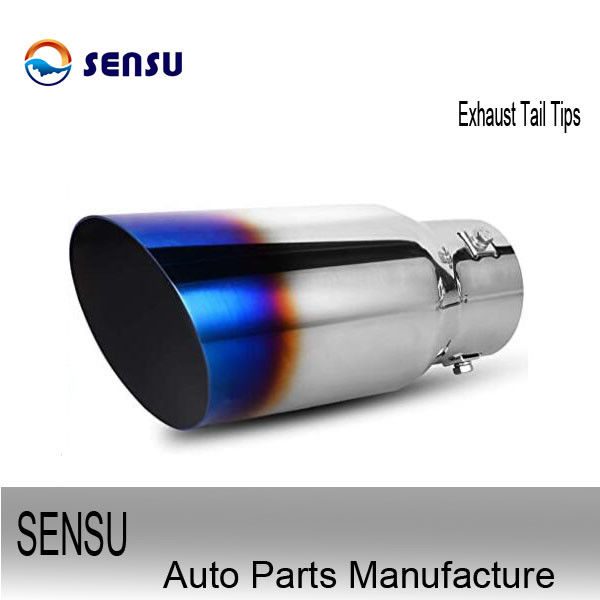100% Aluminized Coated Exhaust Tail Tips Auto Exhausts Parts Samples Avaliable