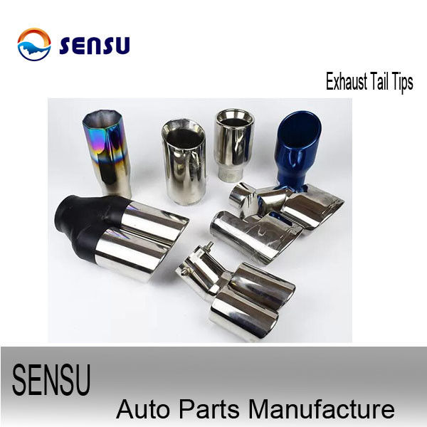 Universal Exhaust Tail Tips Corrosion Proof