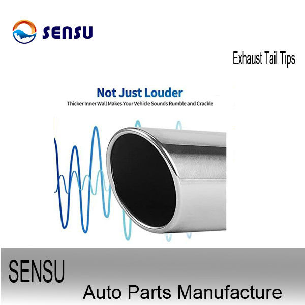 Universal Exhaust Tail Tips Corrosion Proof