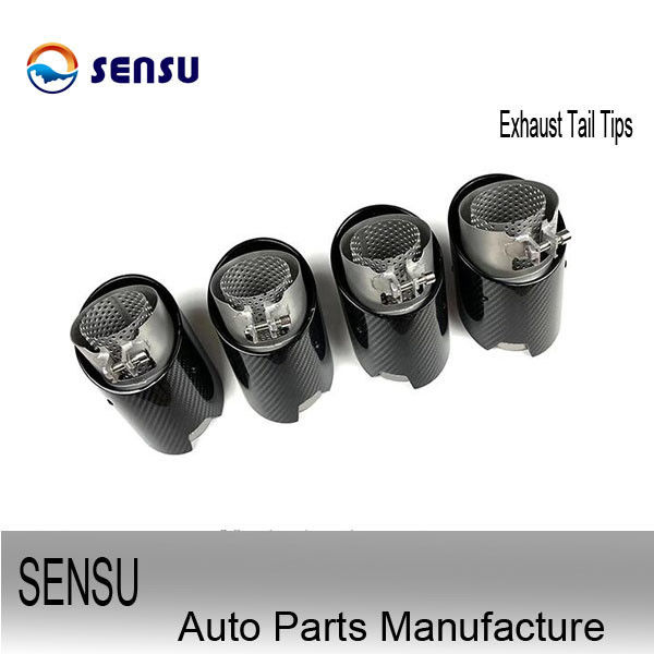 Corrosion Proof Stainless Steel Car Exhaust Muffler Tips Toyota Auto Exhaust Tips