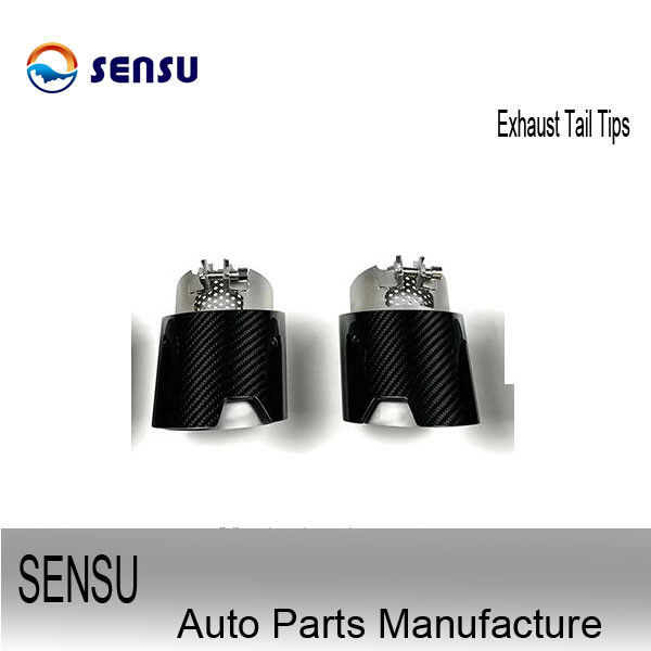 Corrosion Proof Stainless Steel Car Exhaust Muffler Tips Toyota Auto Exhaust Tips