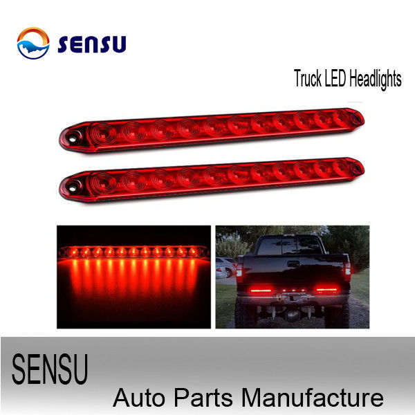 IATF 16949 LED Truck Headlights Red Shines Bright Samples Avaliable