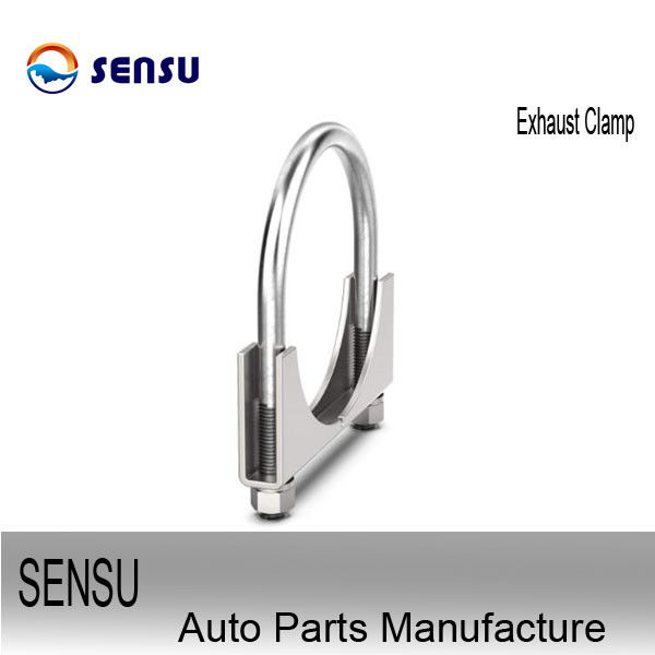 Customized U Fastener Stainless Steel Exhaust Clamps Acid Resistance